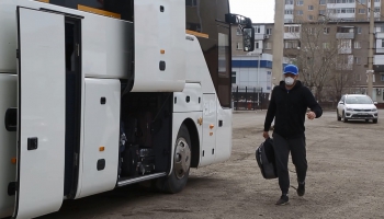 Akimat of the capital city organized transport for non-resident patients discharged from hospitals